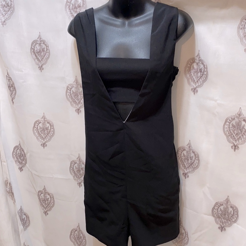 DE PHILO CUT-OUT DRESSY ROMPERS SZ S